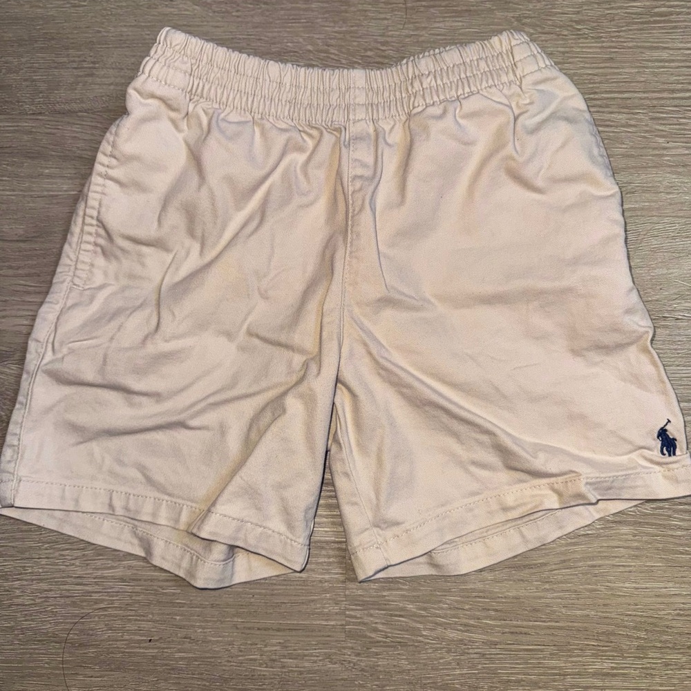 Polo by Ralph Lauren Cream Athletic Shorts